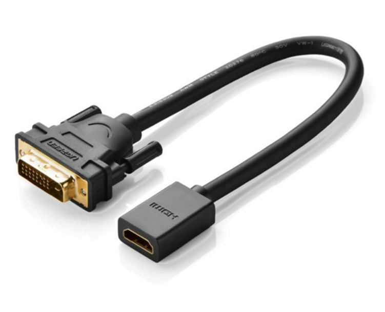 Cáp chuyển đổi DVI 24+1 to HDMI Ugreen 20118